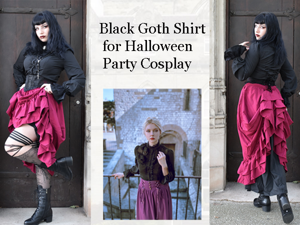 black goth cothes