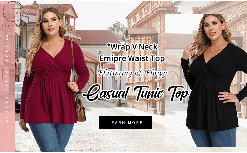 PLUS size Christmas top