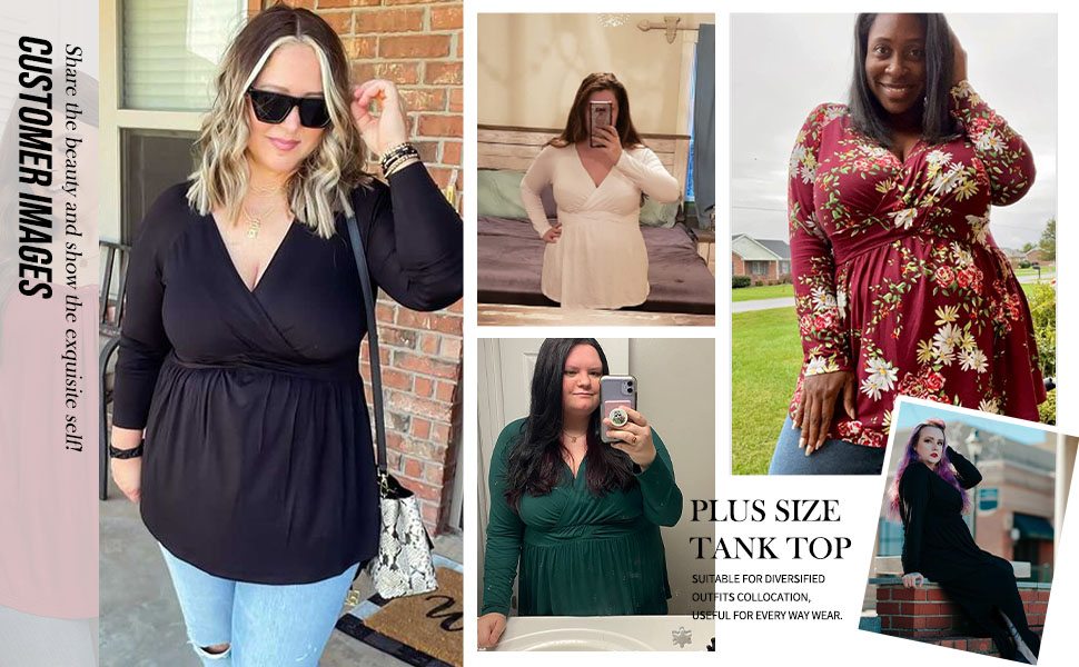 women plus size top