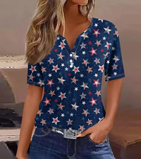 4th of july 4th of july shirt hanging fan usa shirts for women wool shirt women womens tops 