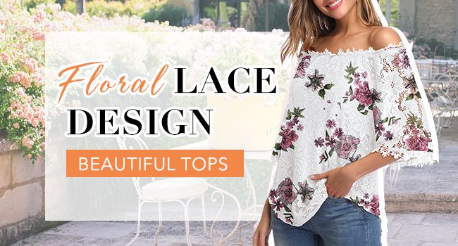 floral blouse