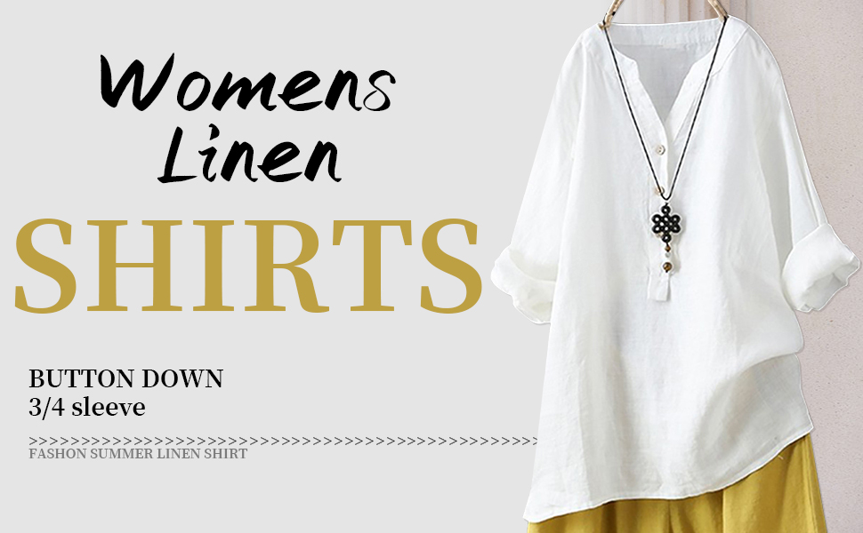 Linen Shirts for Women