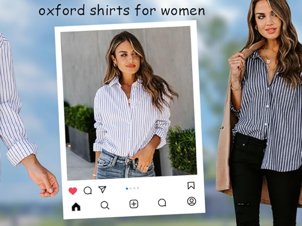 women office oxford shirt