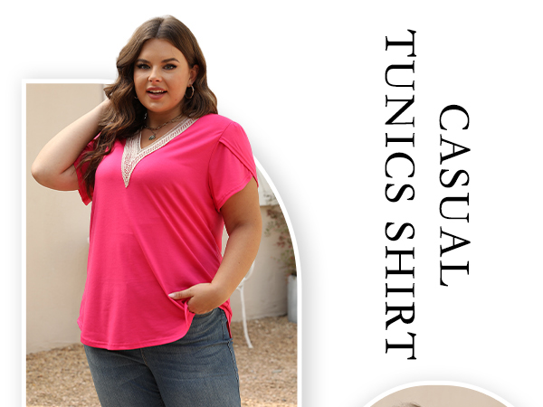 Womens Plus Size Tops