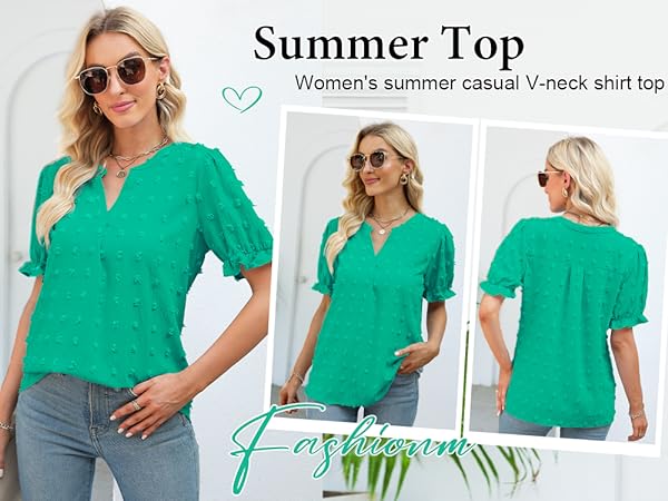 summer tops for women trendy