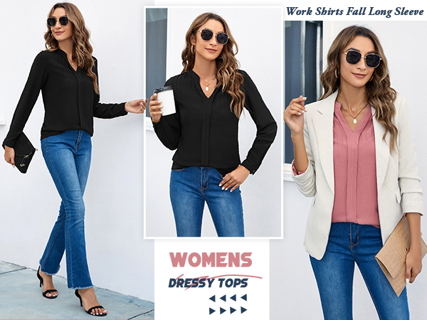 long sleeve shirts for women