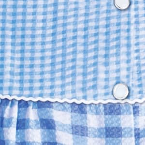 Gingham seersucker detail