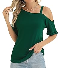 women cold shoulder tops