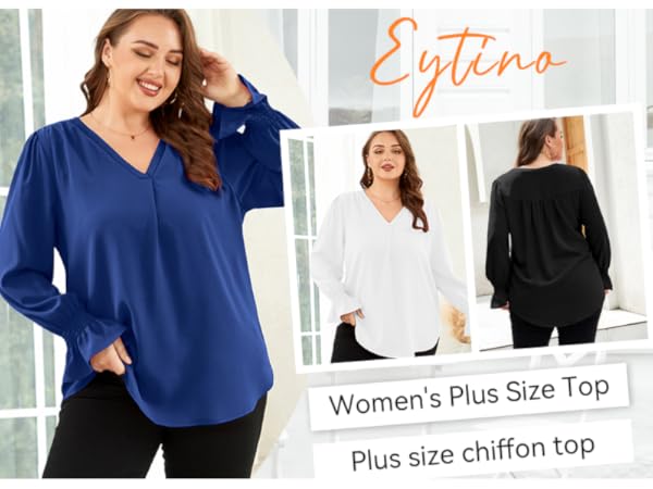 Eytino plus size tops for womern plus size shirts