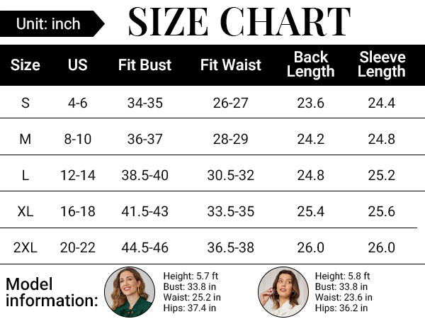 size  chart