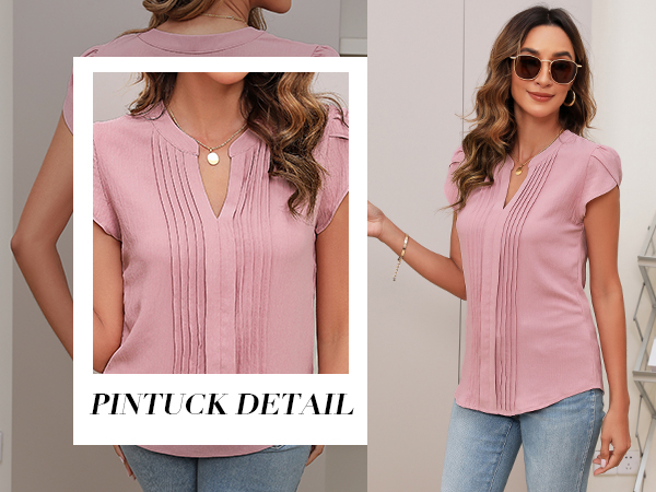 pink tops for woman