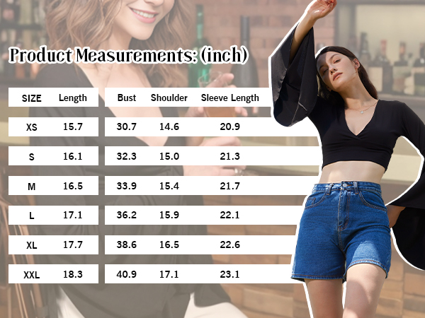 product measurements