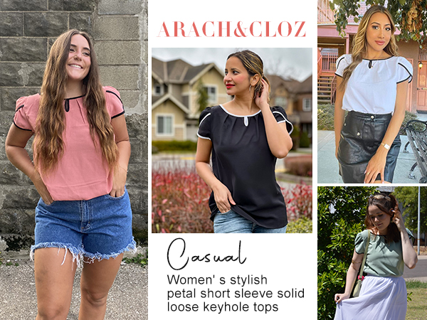 womens casual summer tops