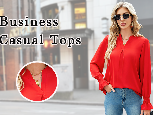 Business Casual Tops for Women