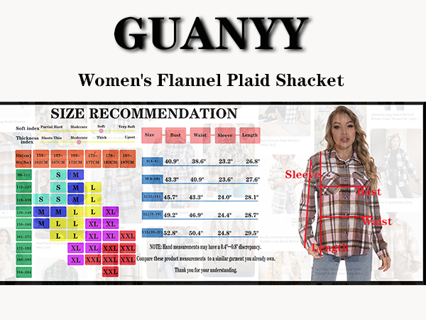 Women''s Flannel Plaid Shacket 4