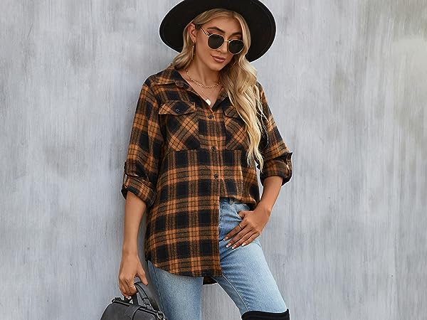 Womens Flannel Shirt