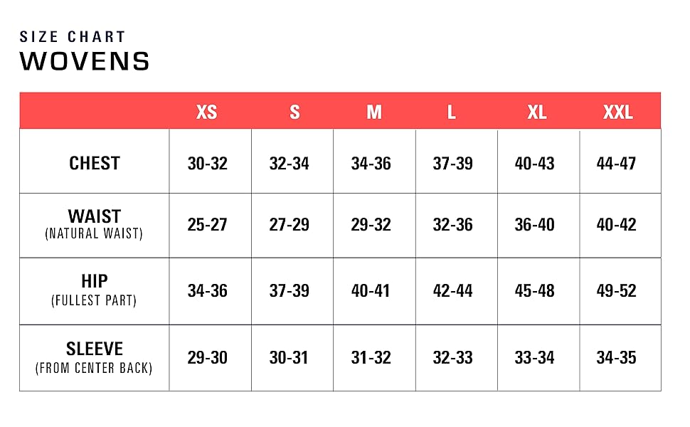 Cinch Women''s Size Chart