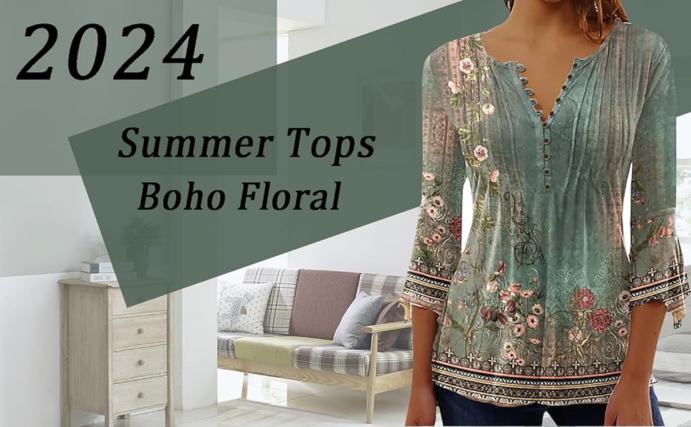 boho tops for women