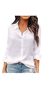 chiffon button shirt