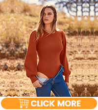 fall winter long sleeve sweater bodysuit casual puff sleeve ribbed knit fitted pullover tops